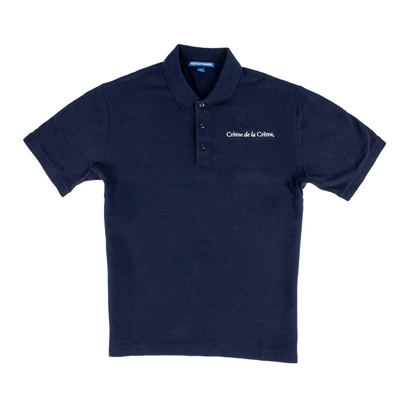 Mens Short Sleeve Cotton Polo - NAVY
