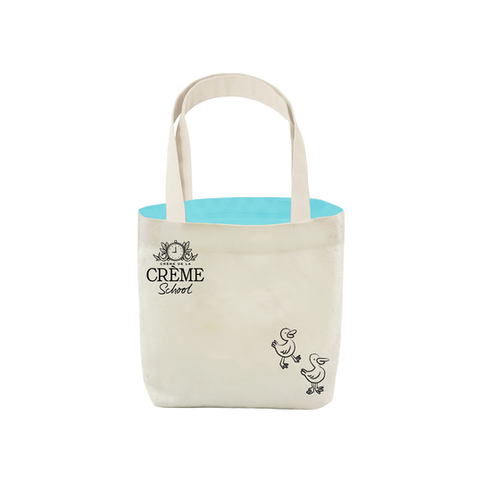 Creme Canvas Duck Tote Bag