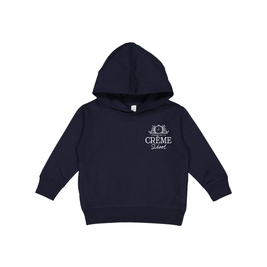 Creme Rocket Toddler Hoodie - Midnight Blue