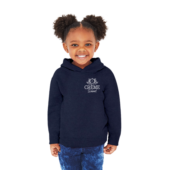 Creme Rocket Toddler Hoodie - Midnight Blue