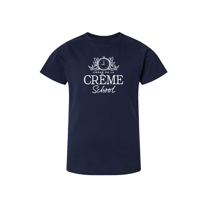 Creme Youth Tee - Midnight Blue