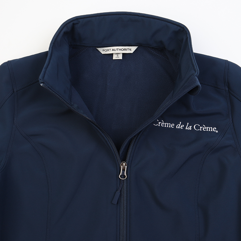 Ladies Soft Shell Jacket - NAVY