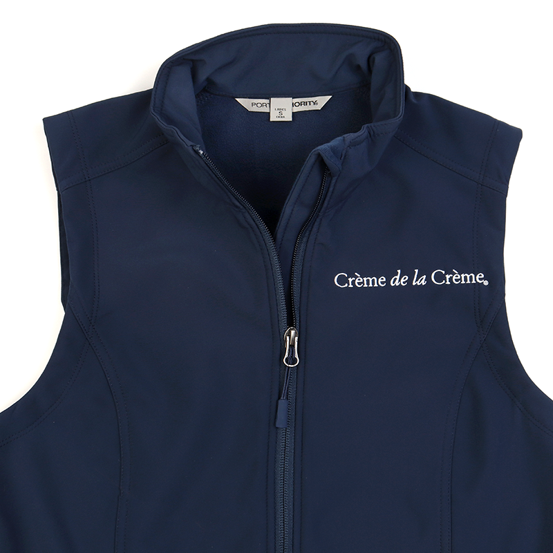 Ladies Core Soft Shell Vest - NAVY