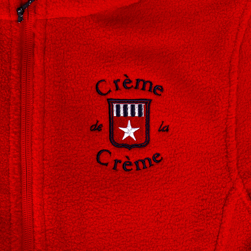 YOUTH FLEECE JACKET - RED