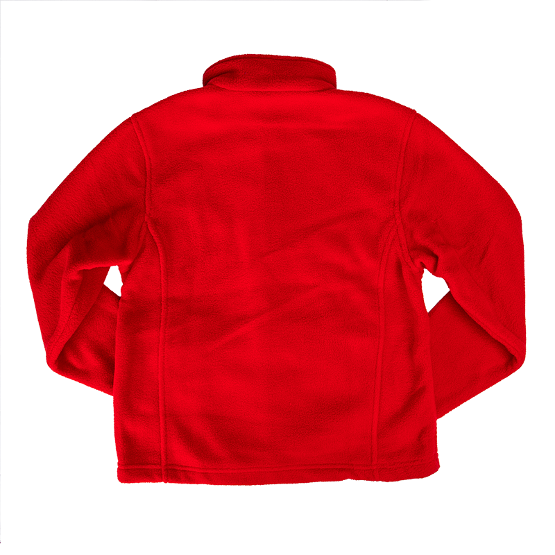 YOUTH FLEECE JACKET - RED