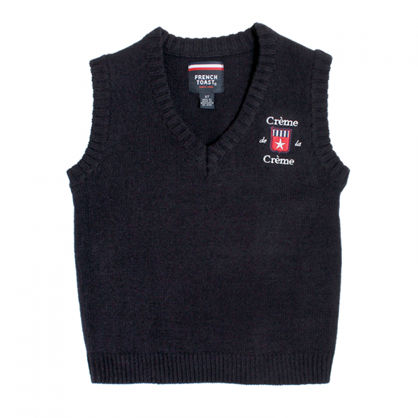 French toast top sweater vest