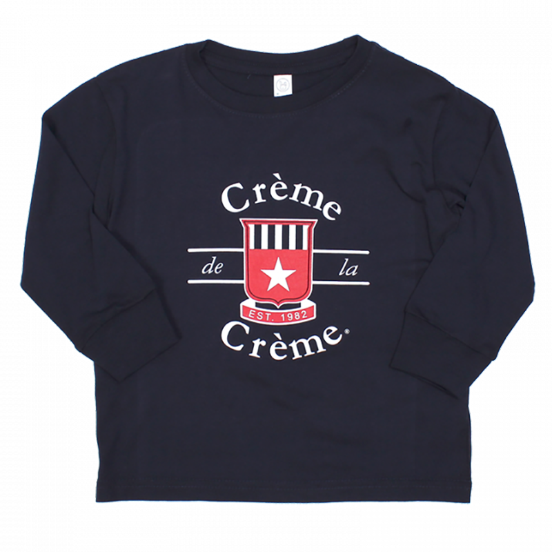 TODDLER LONG SLEEVE T-SHIRT - NAVY